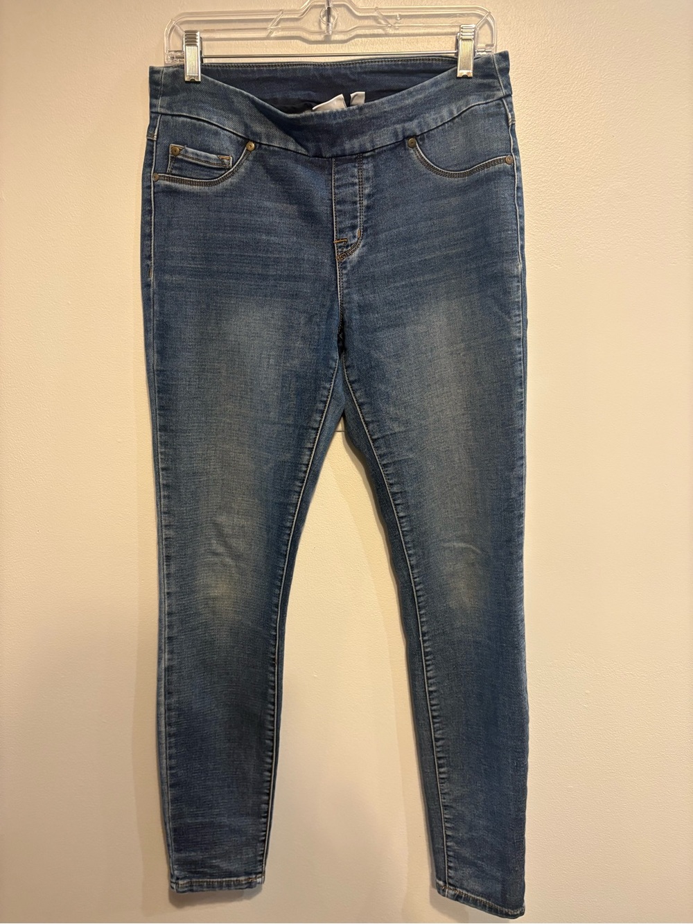 Tribal Medium Wash Audrey Pull-on Jeggings Size 6